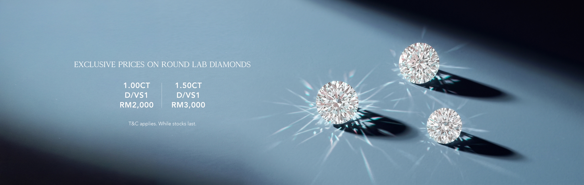 lab-grown diamonds from RM2,000