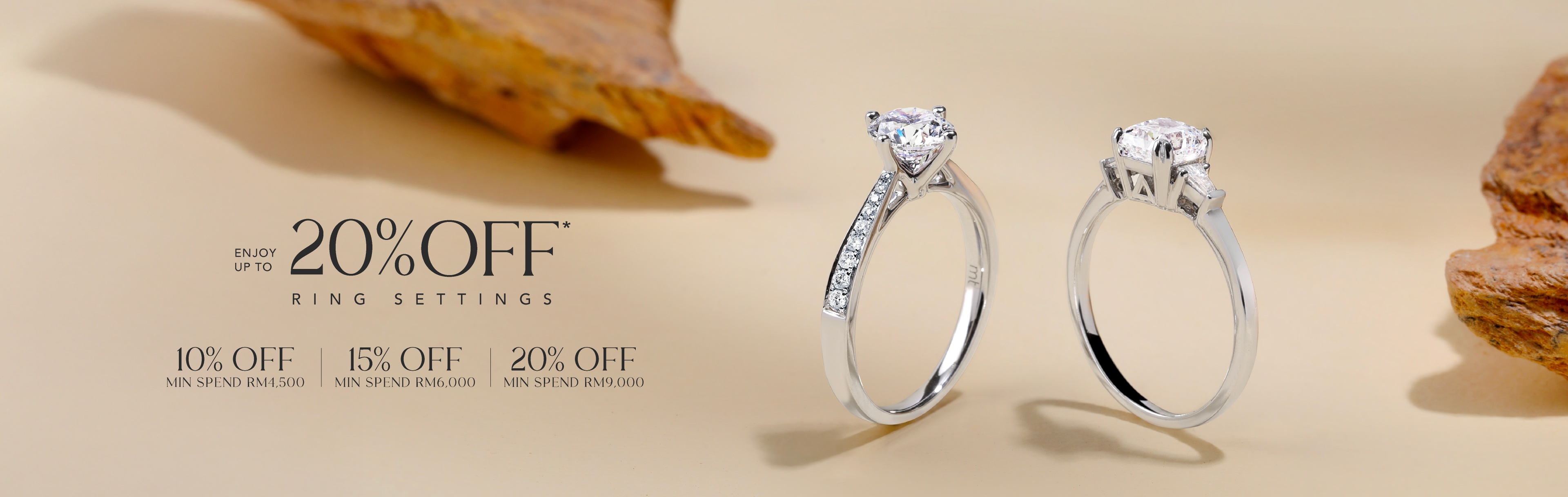 Up to 20% off Setting